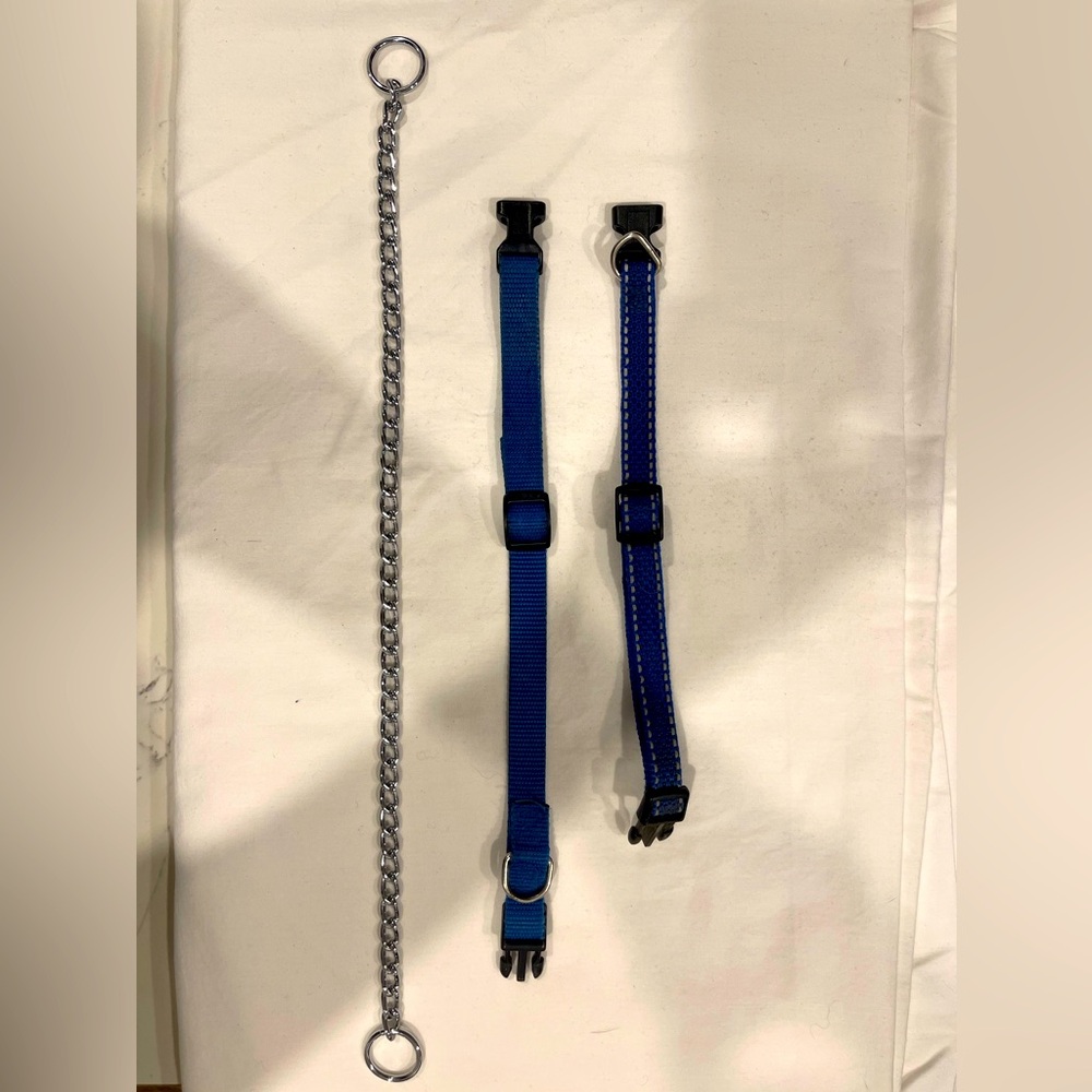 Multiple dog collars